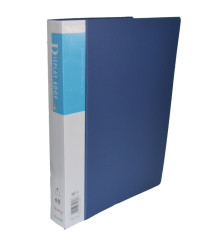 Mapă cu 60 folii, A4, culori asortate, SEL60AB